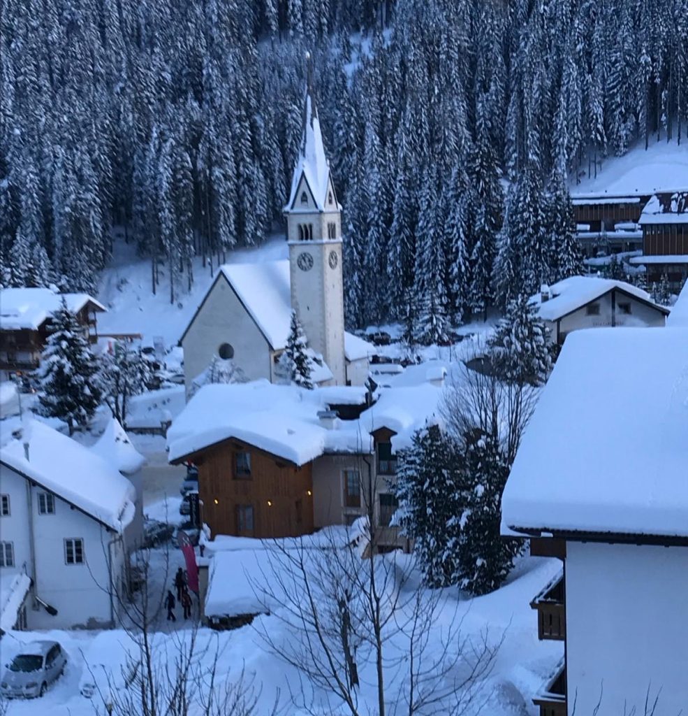 Val Gardena - het dorpje Santa Cristina